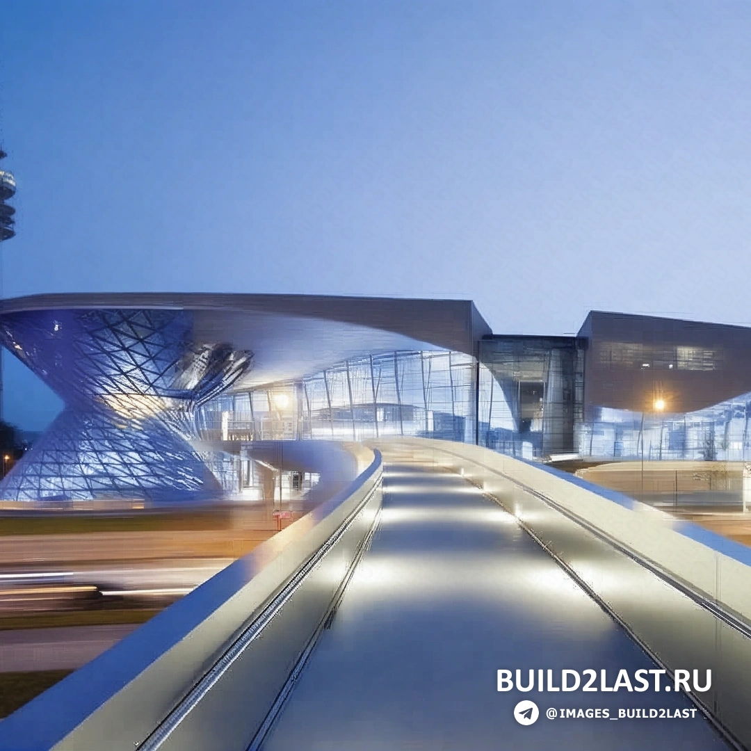 ��������� ������� �� ������ �������������������� ������������ ������ BMW Welt � �������, ������������ � ����� ��������� � �����������������